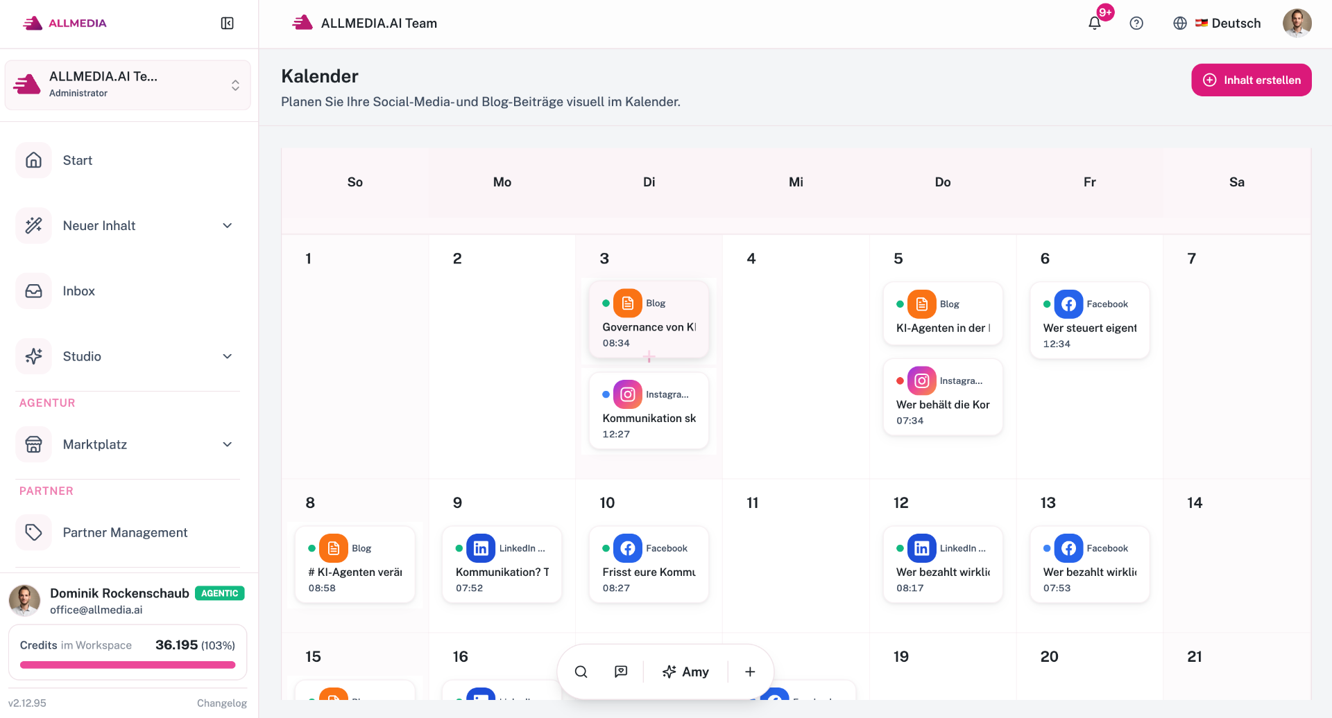 Content Calendar