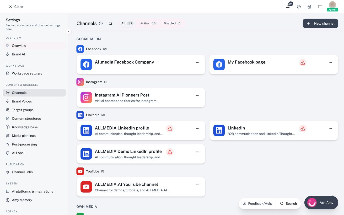 One click. Every channel.