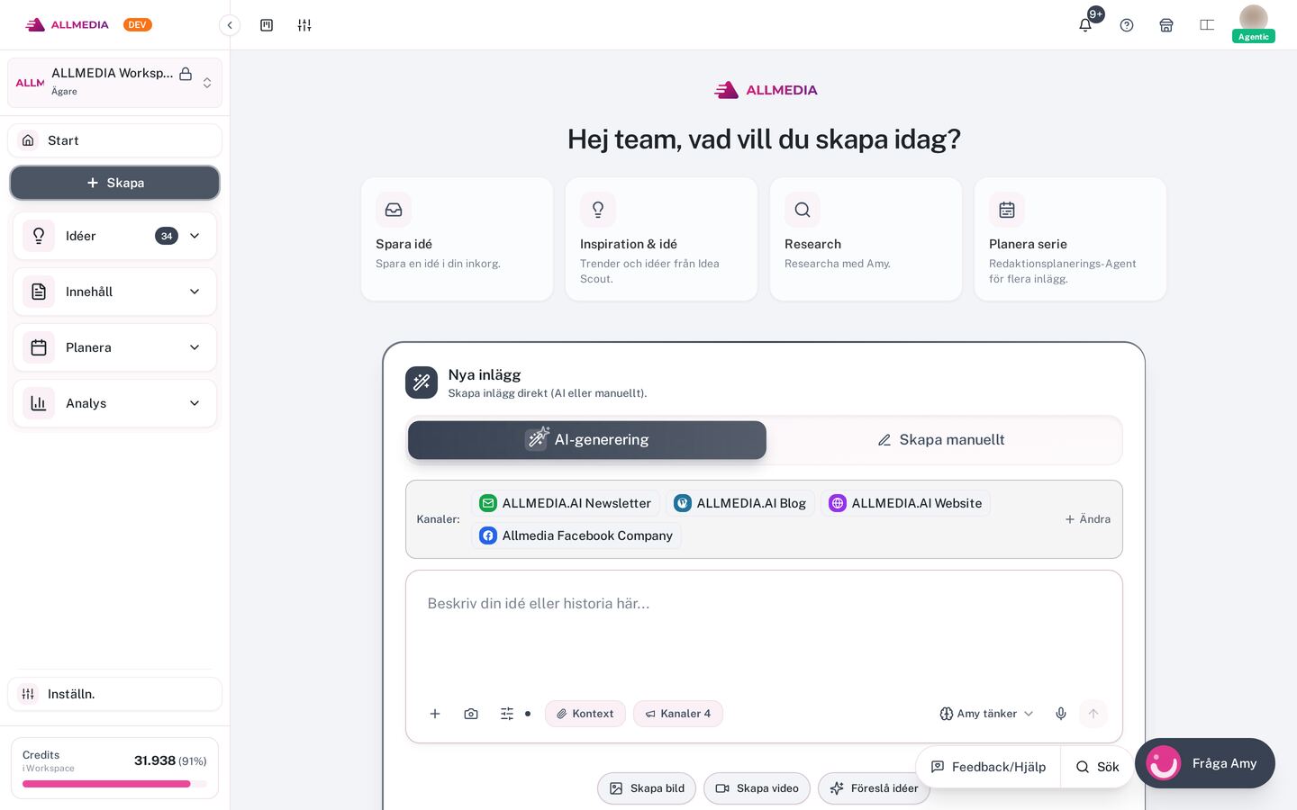 AI Content Agent